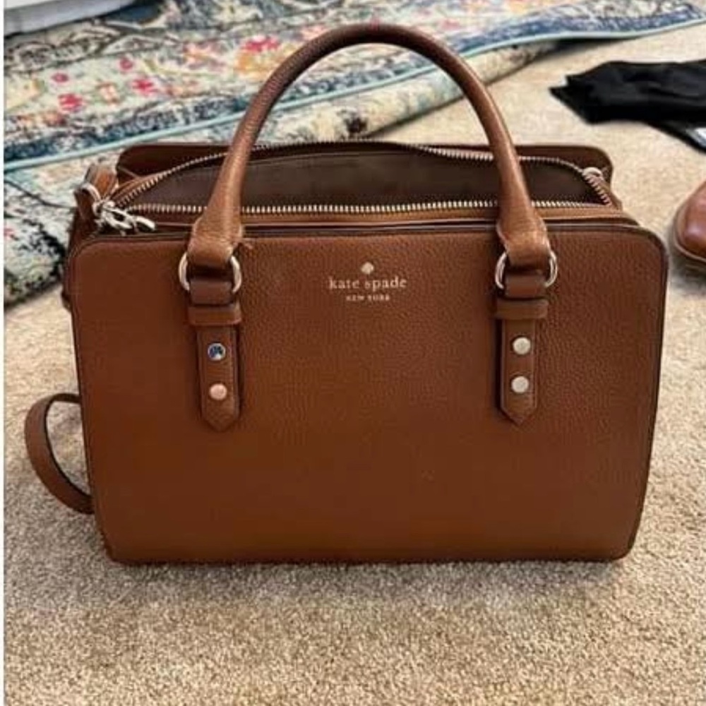 Kate Spade Brown Leather Bag